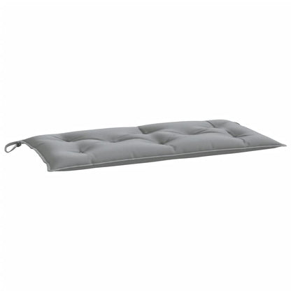Garden Bench Cushion Gray 39.4"x19.7"x2.8" Oxford Fabric