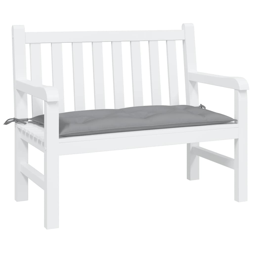 Garden Bench Cushion Gray 39.4"x19.7"x2.8" Oxford Fabric