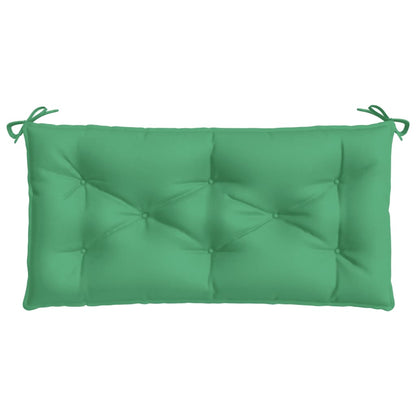 Garden Bench Cushion Green 100x50x7cm Oxford Fabric