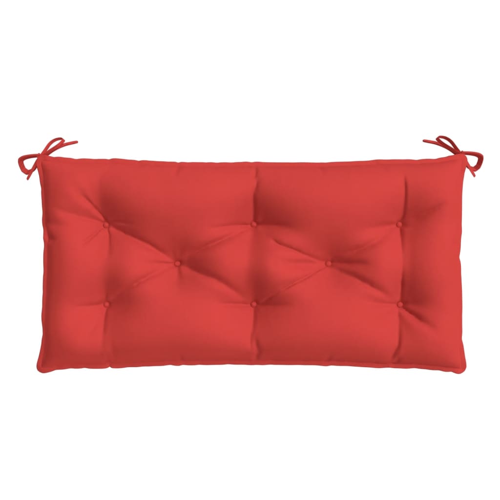 Garden Bench Cushion Red 39.4"x19.7"x2.8" Oxford Fabric
