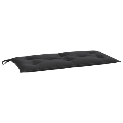Garden Bench Cushion Black 39.4"x19.7"x2.8" Oxford Fabric