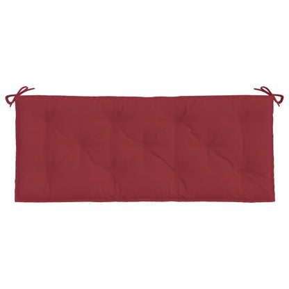 Garden Bench Cushion Wine Red 47.2"x19.7"x2.8" Oxford Fabric