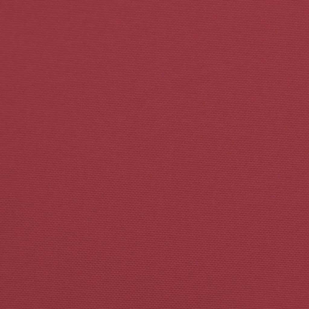 Garden Bench Cushion Wine Red 47.2"x19.7"x2.8" Oxford Fabric
