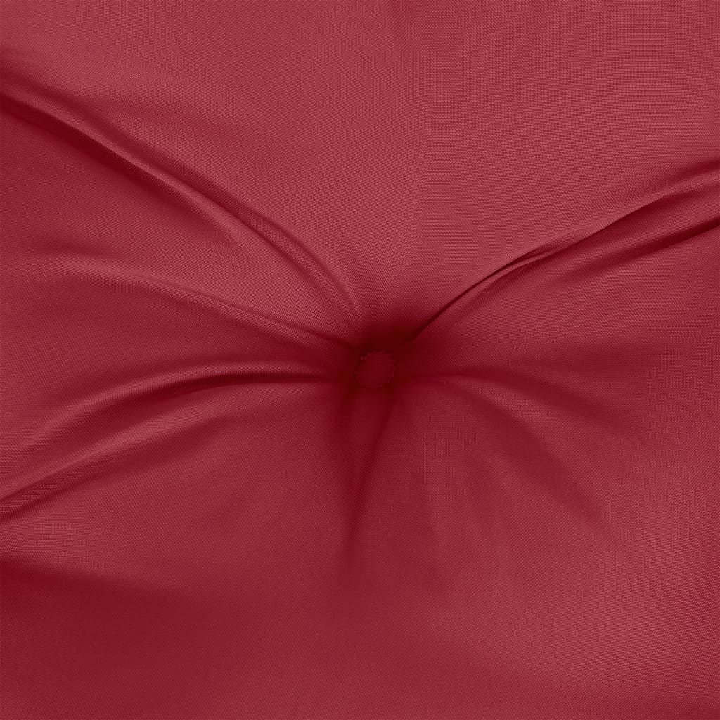 Garden Bench Cushion Wine Red 59.1"x19.7"x2.8" Oxford Fabric