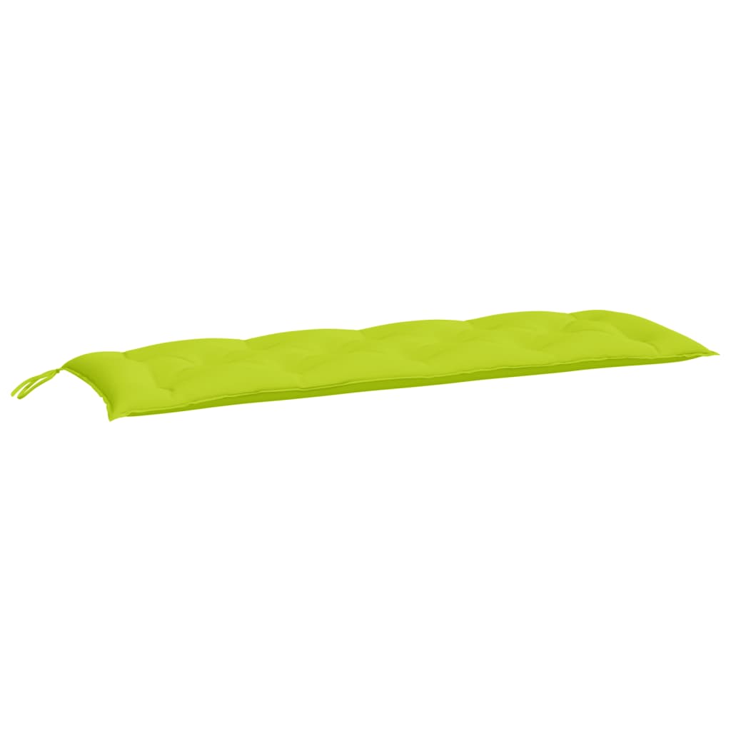 Garden Bench Cushion Bright Green 150x50x7 cm Oxford Fabric