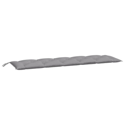 Garden Bench Cushion Gray 70.9"x19.7"x2.8" Oxford Fabric
