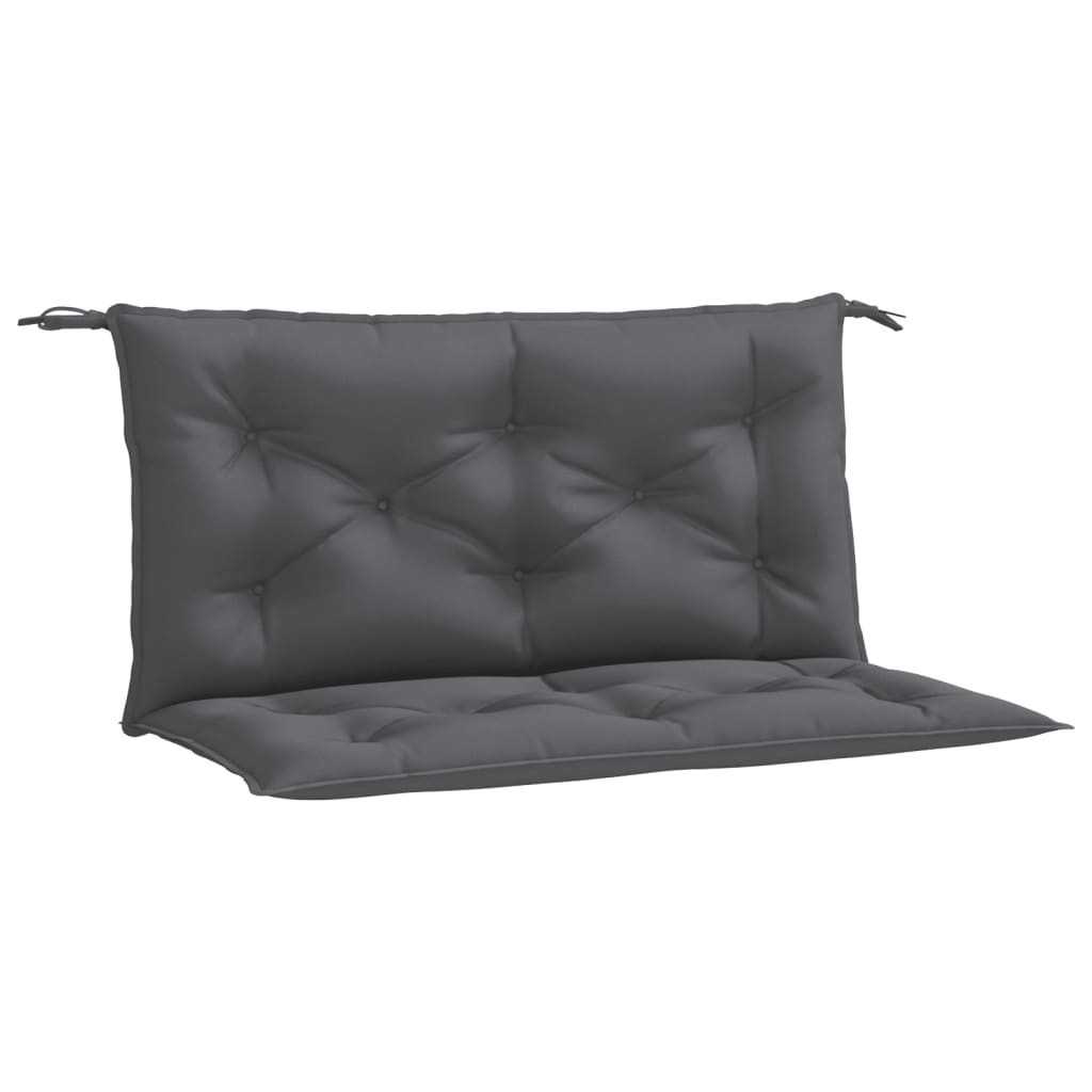 Garden Bench Cushions 2pcs Anthracite 39.4"x19.7"x2.8" Oxford Fabric