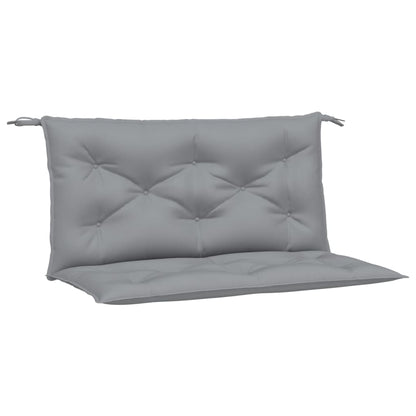 Garden Bench Cushions 2pcs Gray 39.4"x19.7"x2.8" Oxford Fabric