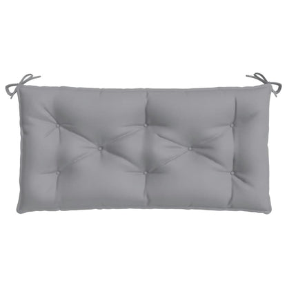 Garden Bench Cushions 2pcs Gray 39.4"x19.7"x2.8" Oxford Fabric