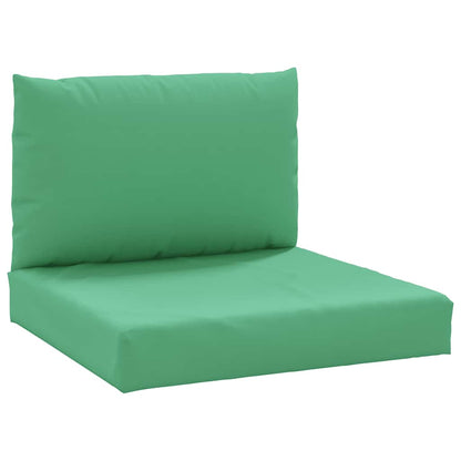 Pallet Cushions 2 pcs Green Oxford Fabric