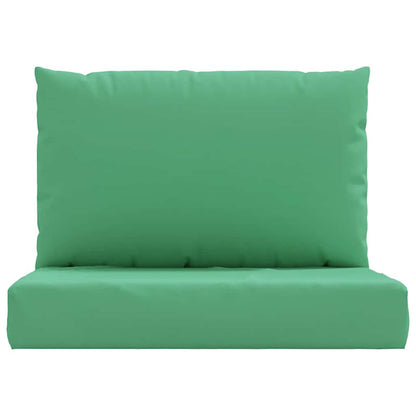 Pallet Cushions 2 pcs Green Oxford Fabric