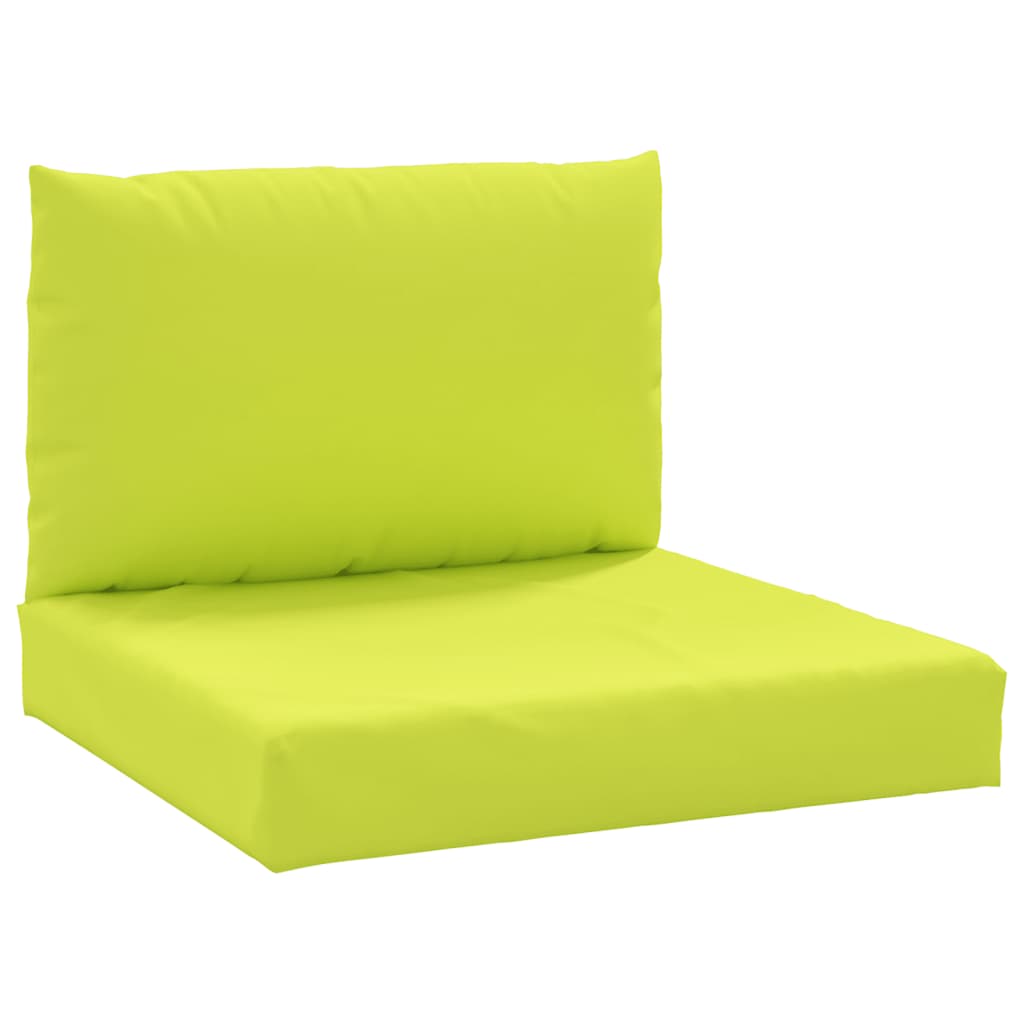 Pallet Cushions 2 pcs Bright Green Oxford Fabric