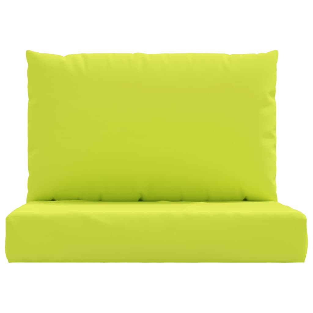 Pallet Cushions 2 pcs Bright Green Oxford Fabric