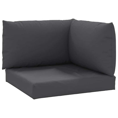 Pallet Cushions 3 pcs Anthracite Oxford Fabric