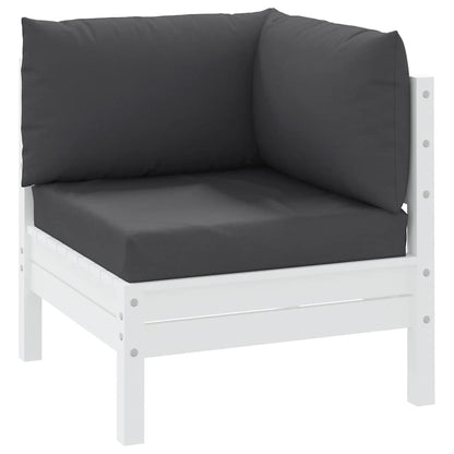 Pallet Cushions 3 pcs Anthracite Oxford Fabric