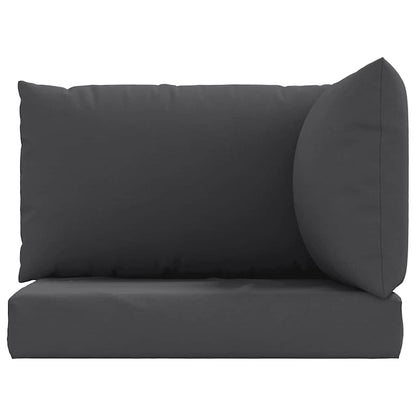 Pallet Cushions 3 pcs Anthracite Oxford Fabric