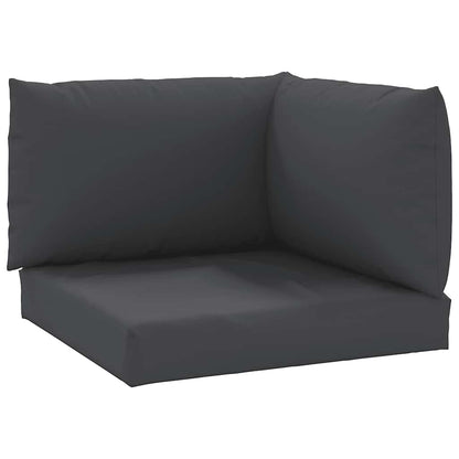 Pallet Cushions 3 pcs Black Oxford Fabric