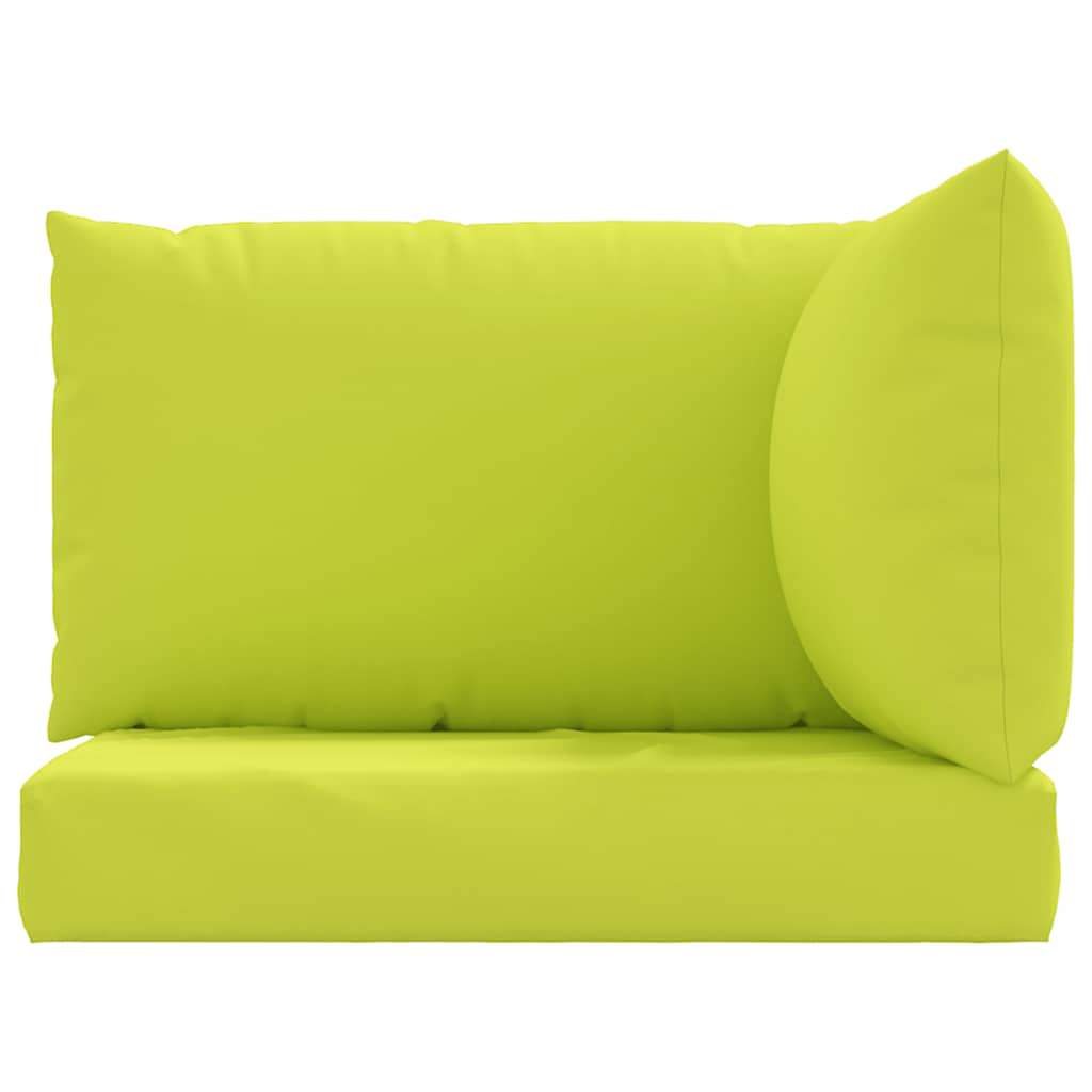 Pallet Cushions 3 pcs Bright Green Oxford Fabric