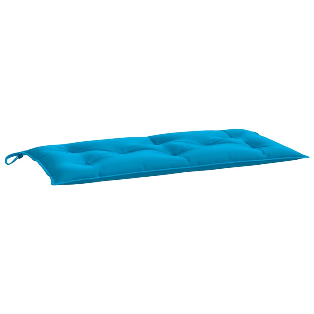 Garden Bench Cushion Light Blue 110x50x7 cm Oxford Fabric