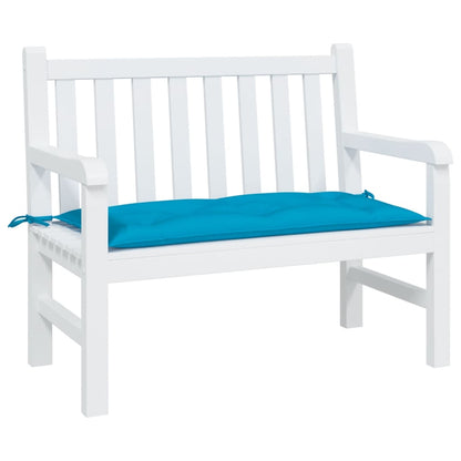 Garden Bench Cushion Light Blue 110x50x7 cm Oxford Fabric