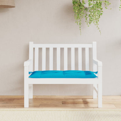 Garden Bench Cushion Light Blue 110x50x7 cm Oxford Fabric