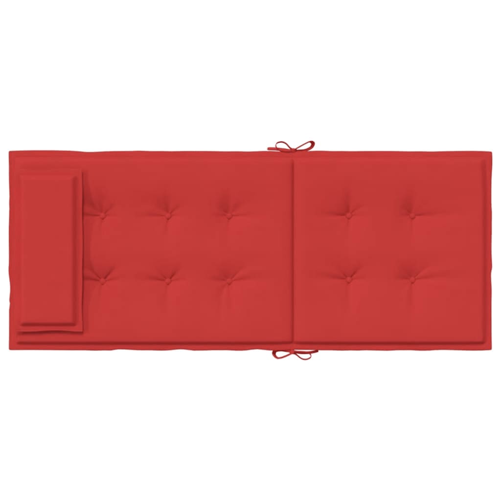 Highback Chair Cushions 6 pcs Red Oxford Fabric