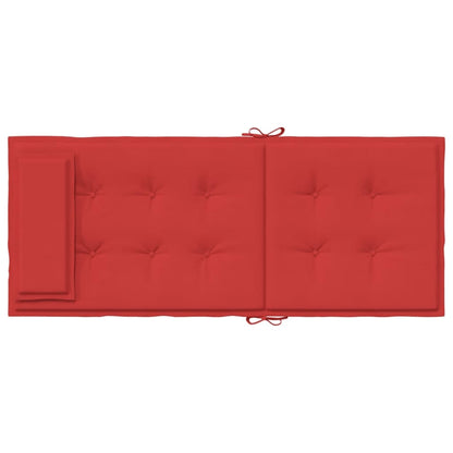Highback Chair Cushions 6 pcs Red Oxford Fabric