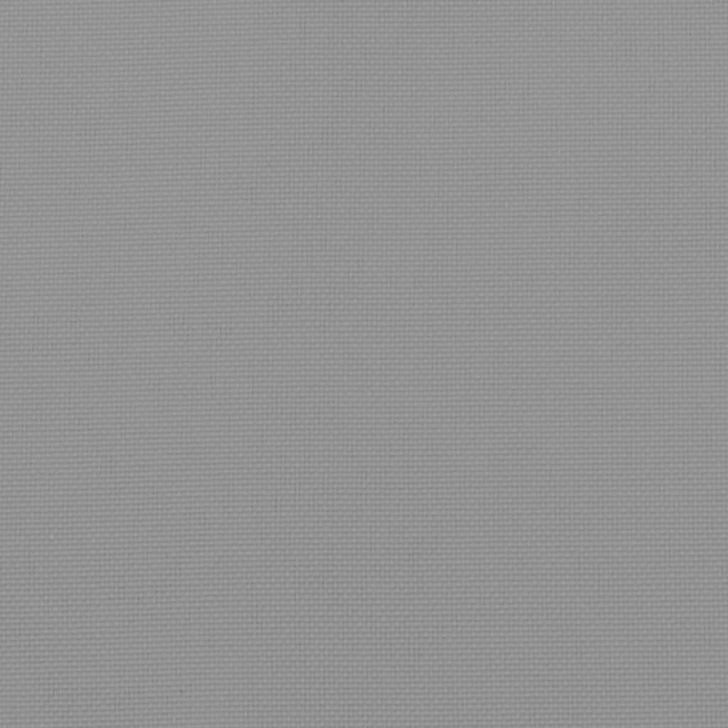 Round Cushion Grey Ø 60 x11 cm Oxford Fabric