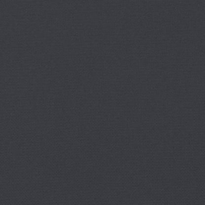 Round Cushion Black Ø 60 x11 cm Oxford Fabric