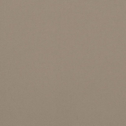 Round Cushion Taupe Ø 60 x11 cm Oxford Fabric
