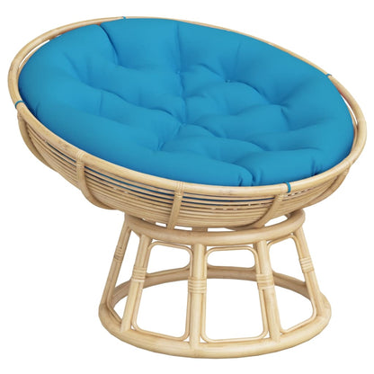 Round Cushion Light Blue Ø 100 x11 cm Oxford Fabric