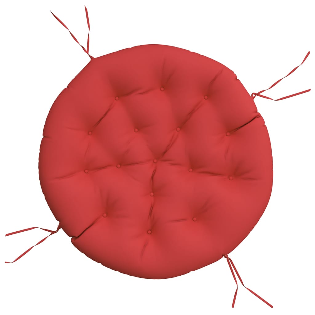 Round Cushion Red Ø 100 x11 cm Oxford Fabric