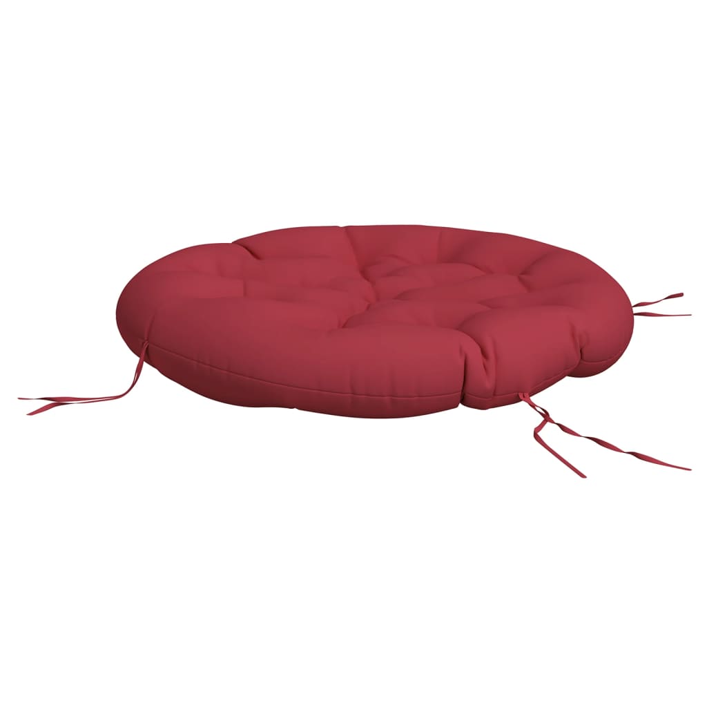 Round Cushion Wine Red Ø 100 x11 cm Oxford Fabric