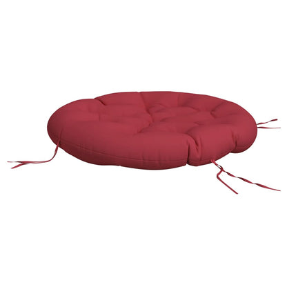 Round Cushion Wine Red Ø 100 x11 cm Oxford Fabric