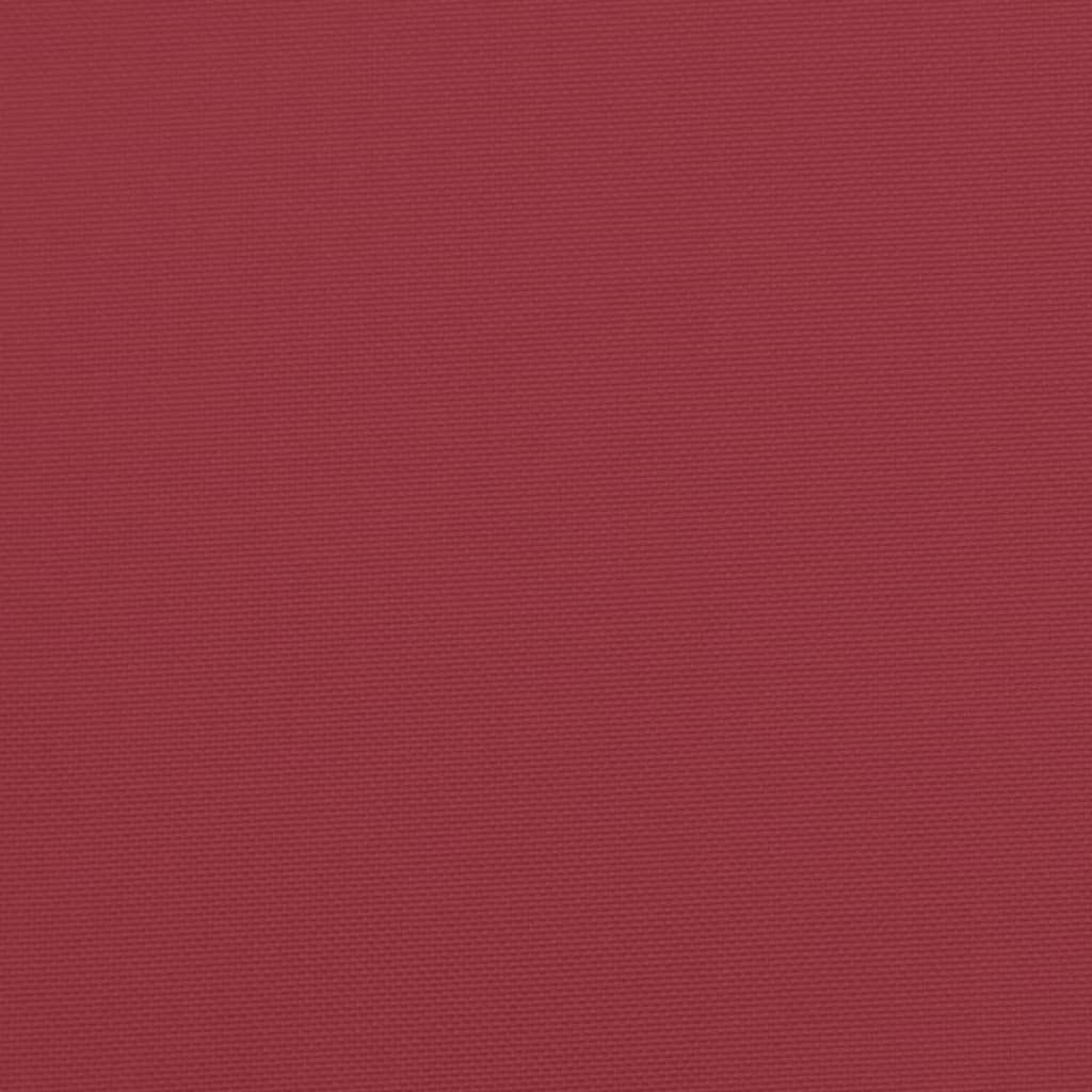 Round Cushion Wine Red Ø 100 x11 cm Oxford Fabric