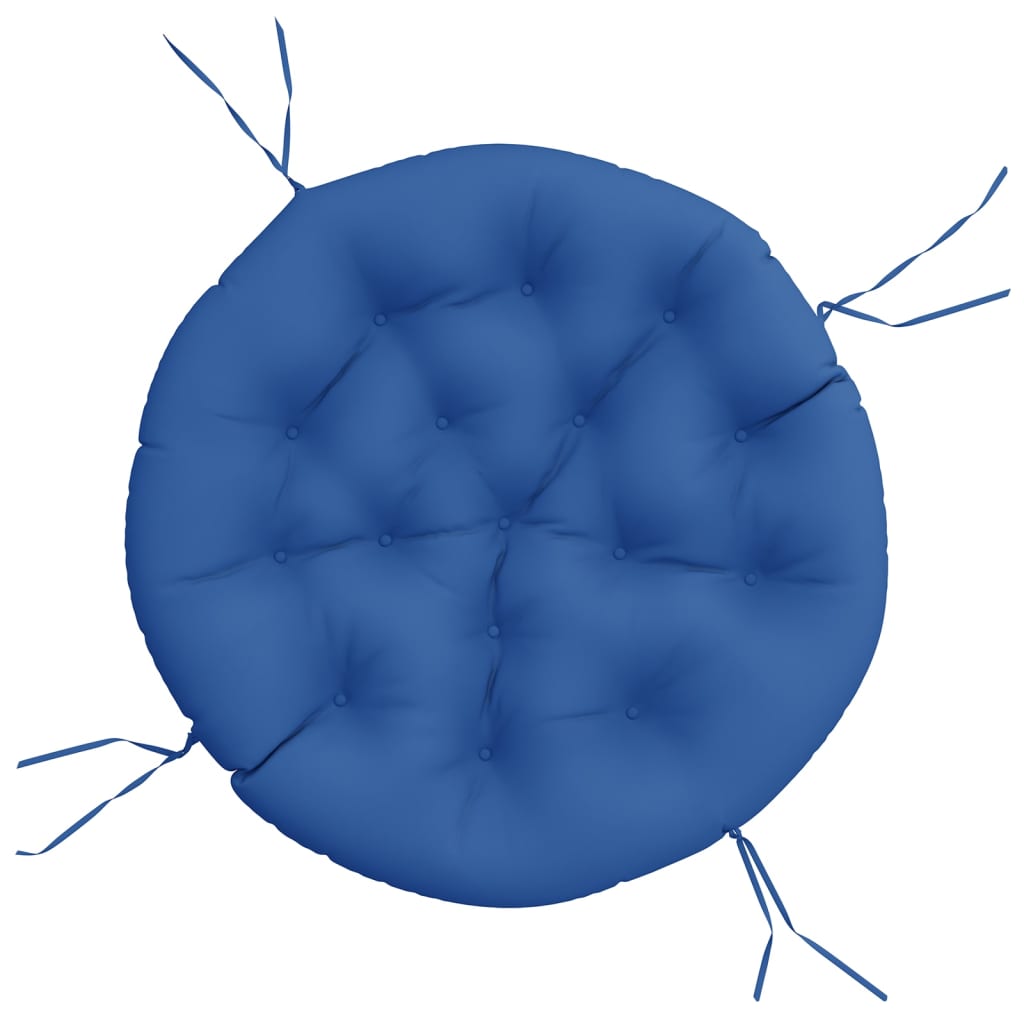 Round Cushion Royal Blue Ø 100 x11 cm Oxford Fabric