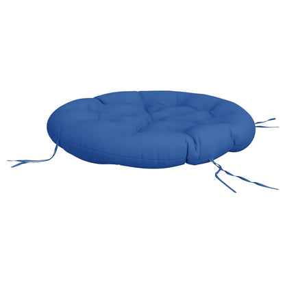 Round Cushion Royal Blue Ø 100 x11 cm Oxford Fabric