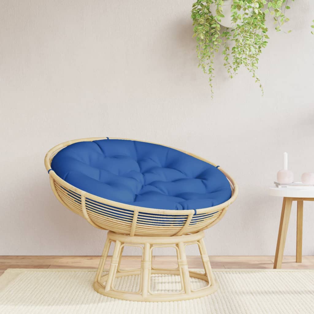Round Cushion Royal Blue Ø 100 x11 cm Oxford Fabric