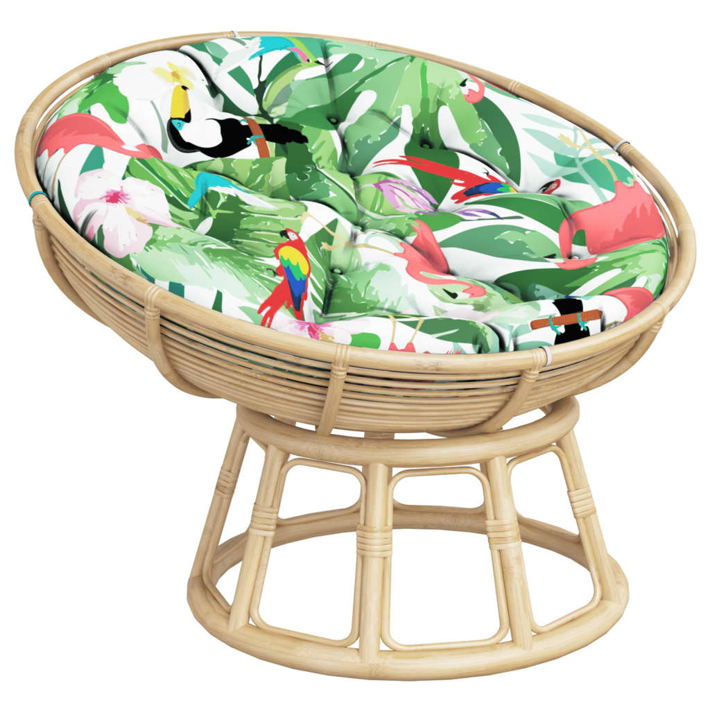 Round Cushion Multicolour Ø 100 x11 cm Oxford Fabric