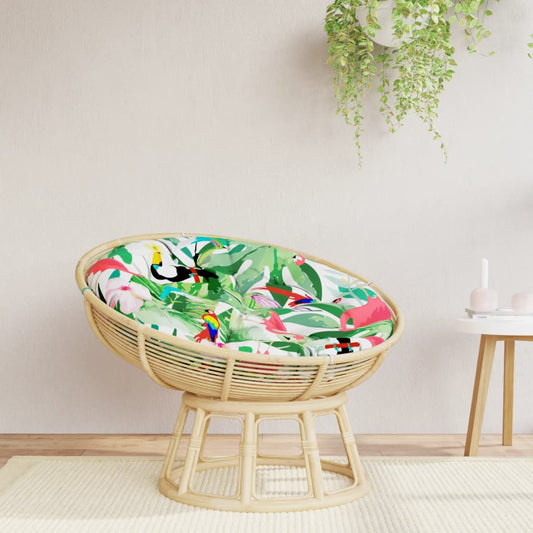 Round Cushion Multicolour Ø 100 x11 cm Oxford Fabric