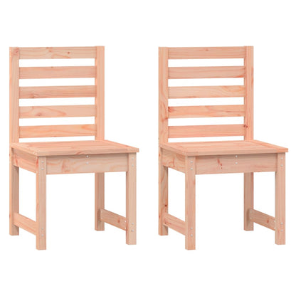 3 Piece Garden Bistro Set Solid Wood Douglas