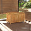 Garden Storage Box 90x52x55cm Bamboo