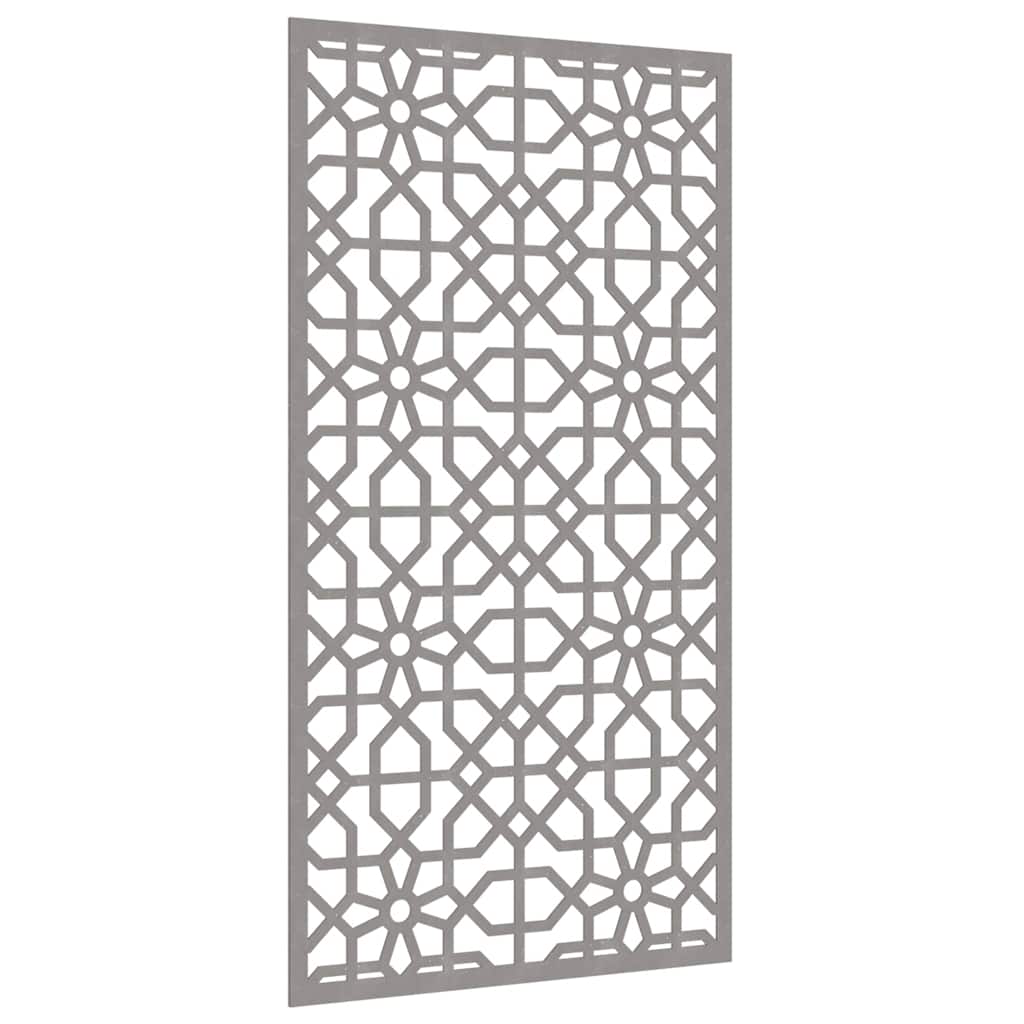 Patio Wall Decoration 41.3"x21.7" Corten Steel Moorish Design