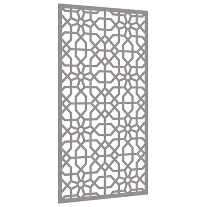 Patio Wall Decoration 41.3"x21.7" Corten Steel Moorish Design