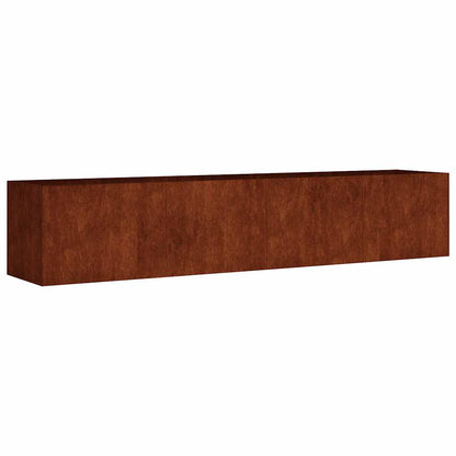 Garden Raised Bed 200x40x40 cm Corten Steel