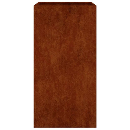 Planter 40x40x80 cm Corten Steel