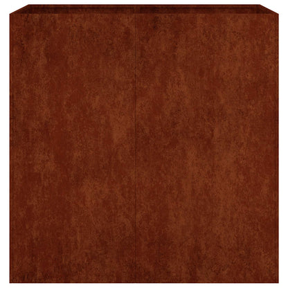 Planter 80x40x80 cm Corten Steel