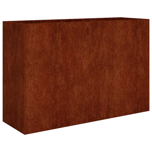 Garden Raised Bed 120x40x80 cm Corten Steel