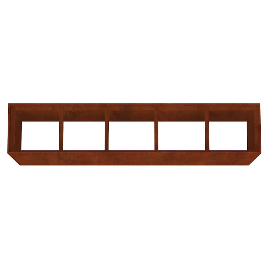 Garden Raised Bed 200x40x80 cm Corten Steel