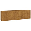 Garden Raised Bed 280x40x80 cm Corten Steel